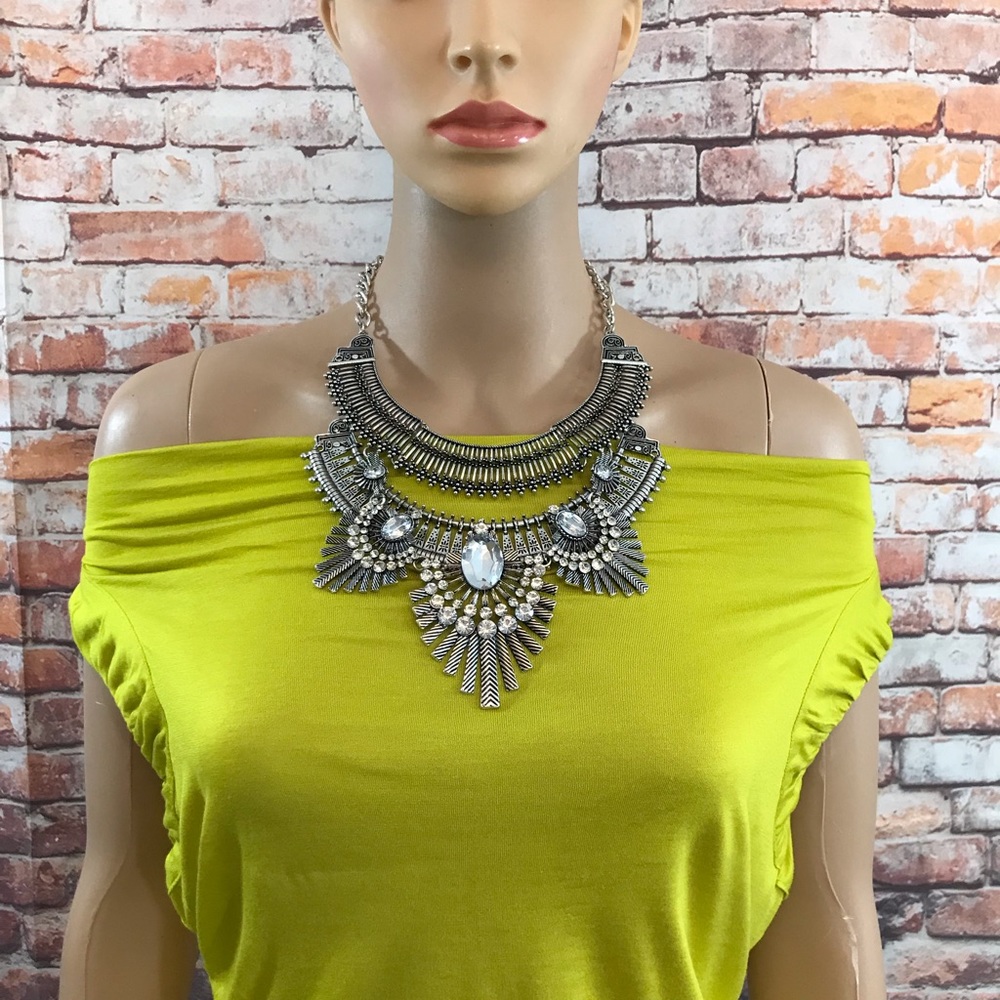 Legacy Statement Bib Bohemian Necklace